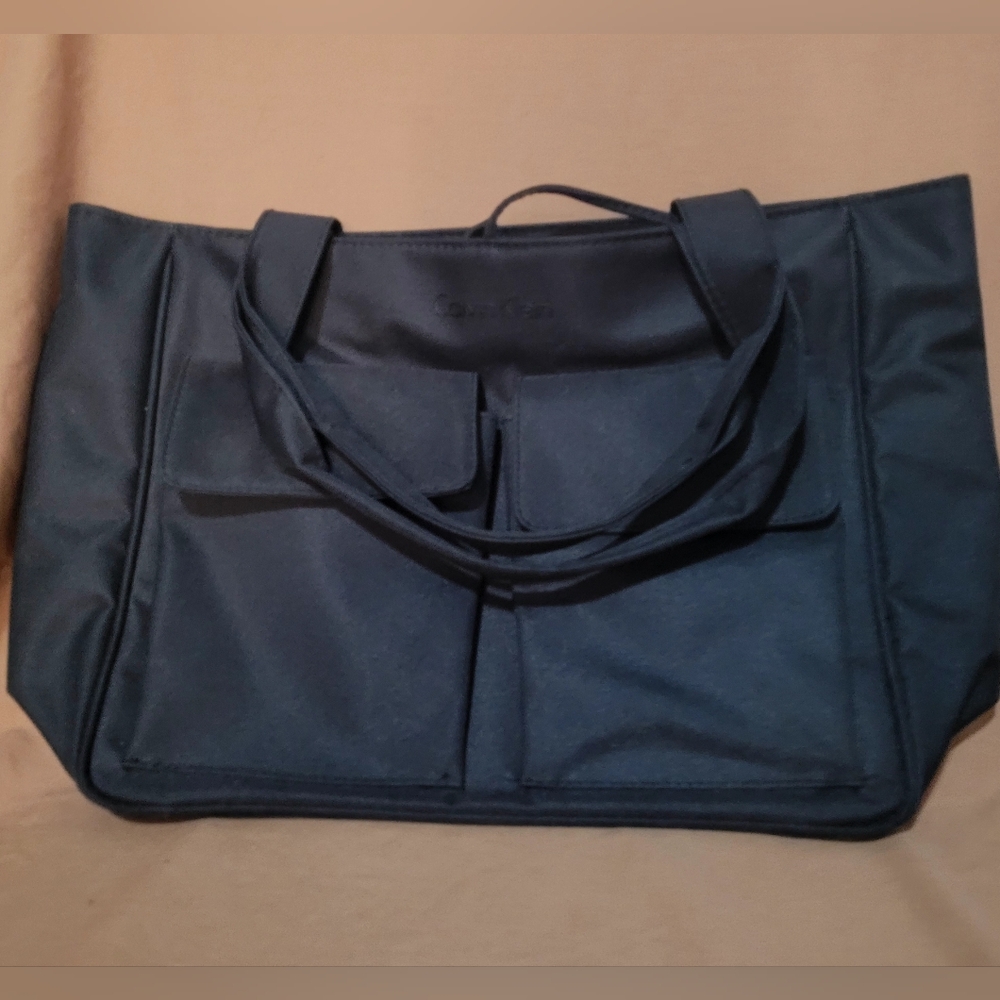 Calvin Klein Black Tote Bag Handbag Purse